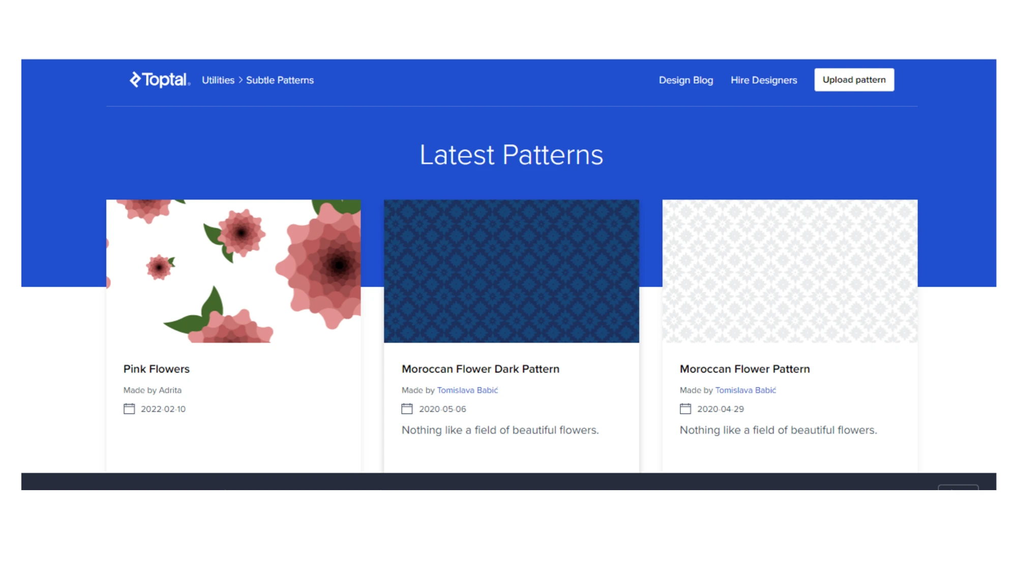 Image by Subtle Patterns